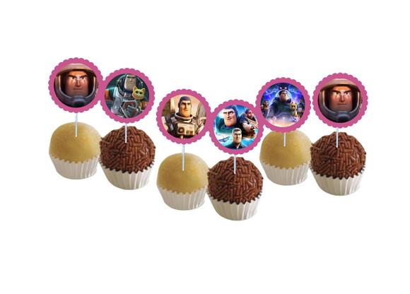 Só Um Bolinho Buzz Lightyear Rosa