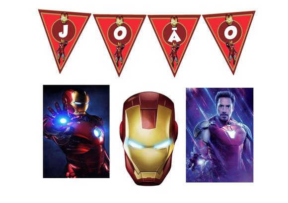 Só Um Bolinho Homem de Ferro - Kit Festa Iron Man