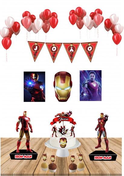 Só Um Bolinho Homem de Ferro - Kit Festa Iron Man