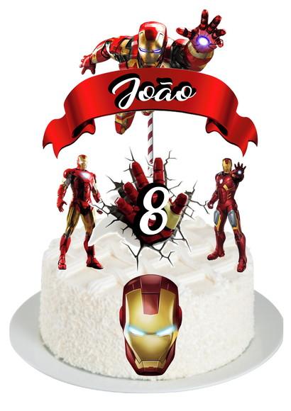 Só Um Bolinho Homem de Ferro - Kit Festa Iron Man