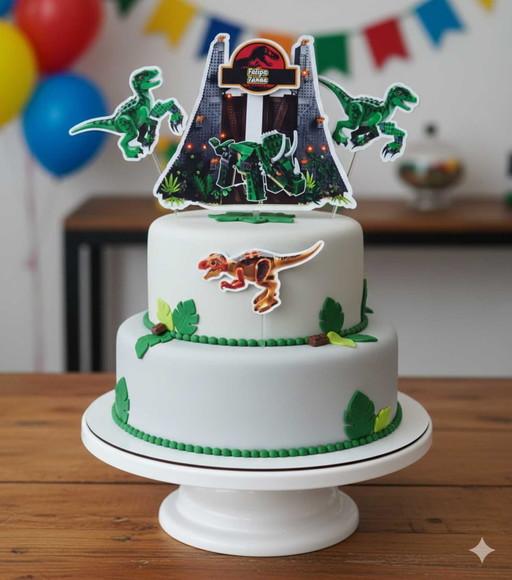 Só Um Bolinho Lego Jurassic World