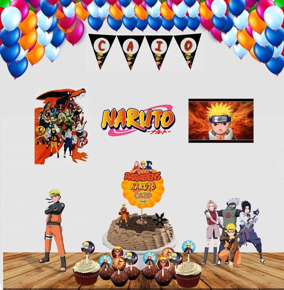 Só Um Bolinho Naruto - Kit Festa Naruto