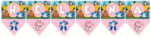 Só Um Bolinho Robocar Poli e Amber
