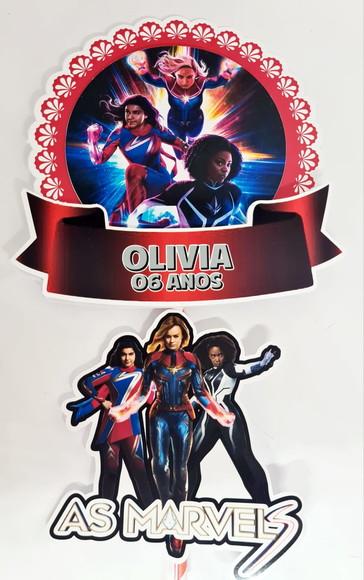 Topo de Bolo as Marvels