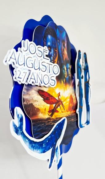 Topo de Bolo Avatar