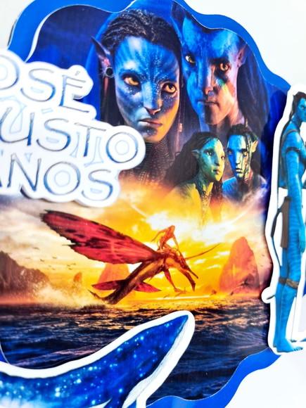 Topo de Bolo Avatar