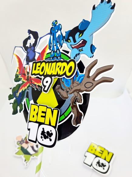 Topo de Bolo Ben 10