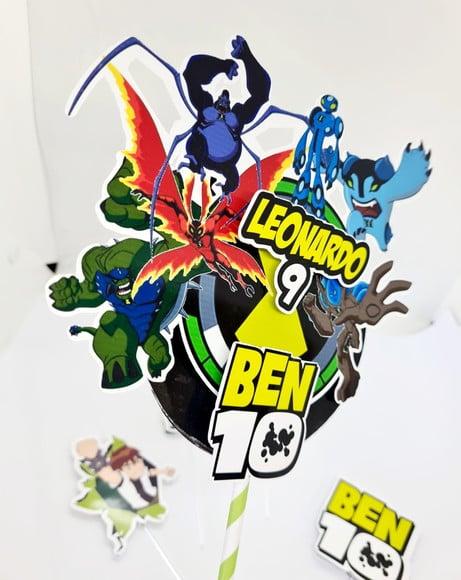Topo de Bolo Ben 10