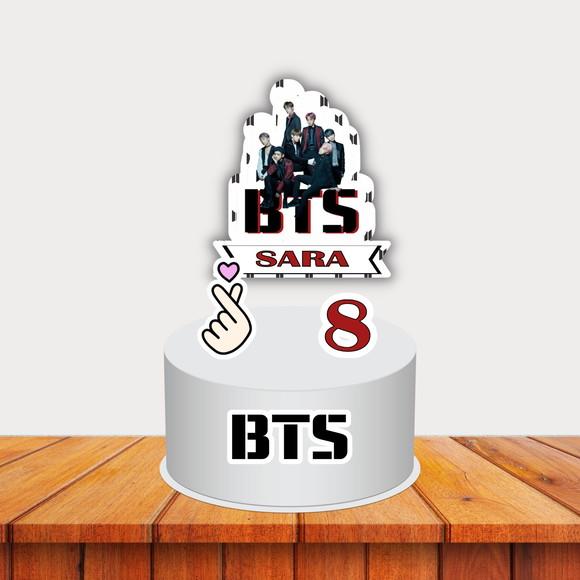 Topo de Bolo Bts