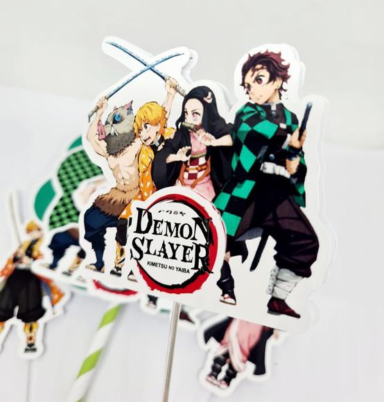 Topo de Bolo Demon Slayer