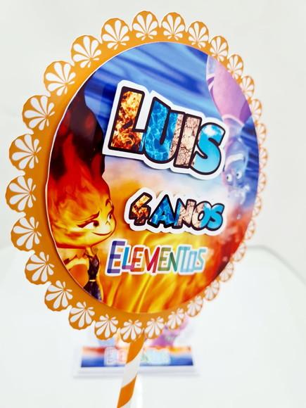 Topo de Bolo Elementos