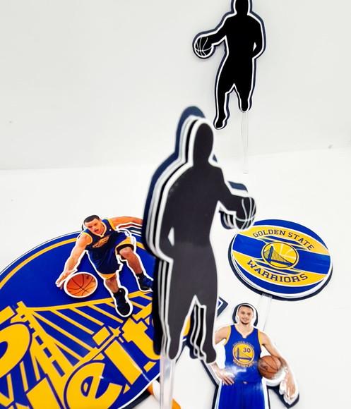 Topo de Bolo Golden State Warriors