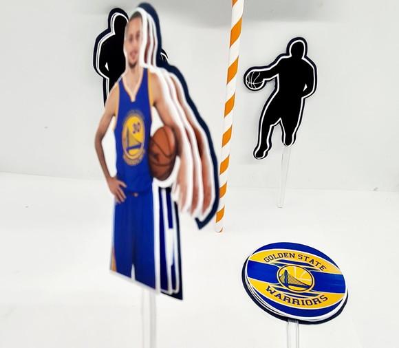 Topo de Bolo Golden State Warriors