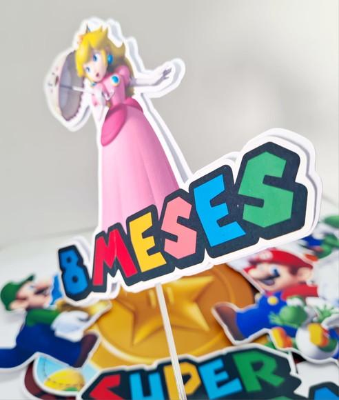 Topo de Bolo Mario Bross