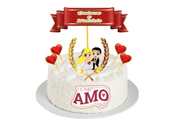 Topo De Bolo Noivado