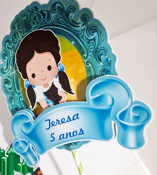 Topo de Bolo o Mágico de Oz