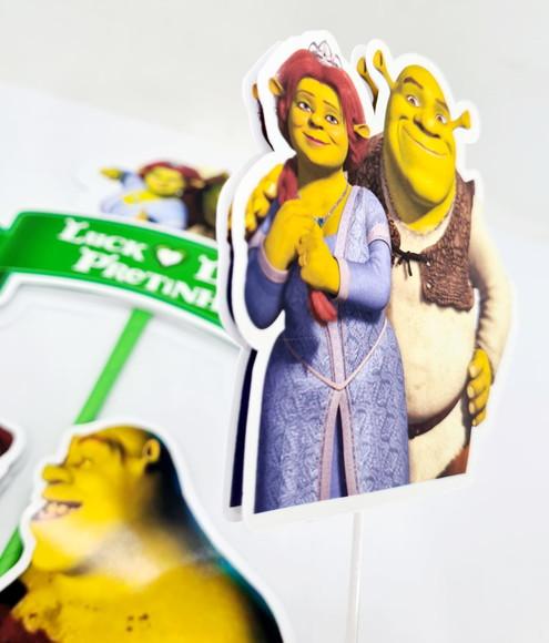 Topo de Bolo Shrek