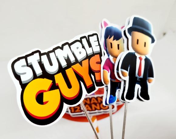 Topo de Bolo Stumble Guys