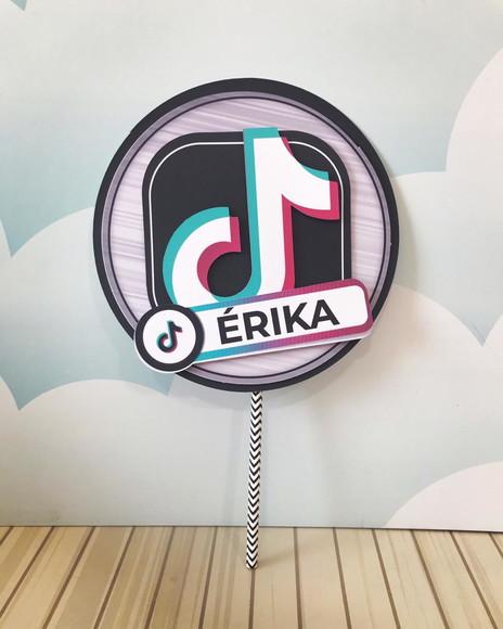 Topo De Bolo Tik Tok