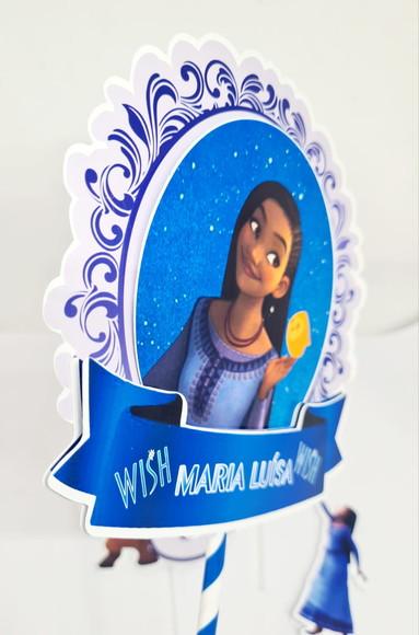 Topo de Bolo Wish o Poder dos Desejos
