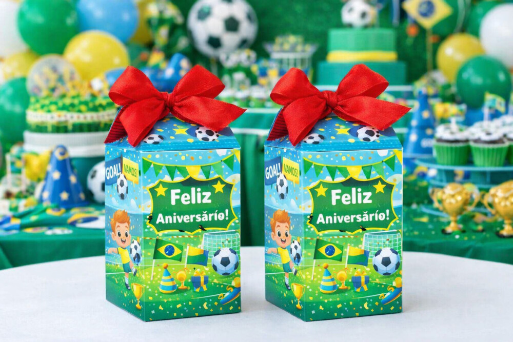 Caixa Milk Copa do Mundo - Só Impressão
