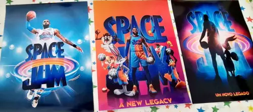 Apliques Parede Space Jam