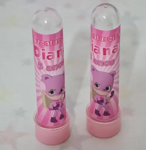 Aventureira Rosa - Mini Lembrancinhas