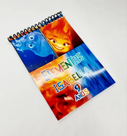 Bloquinho Elementos Disney