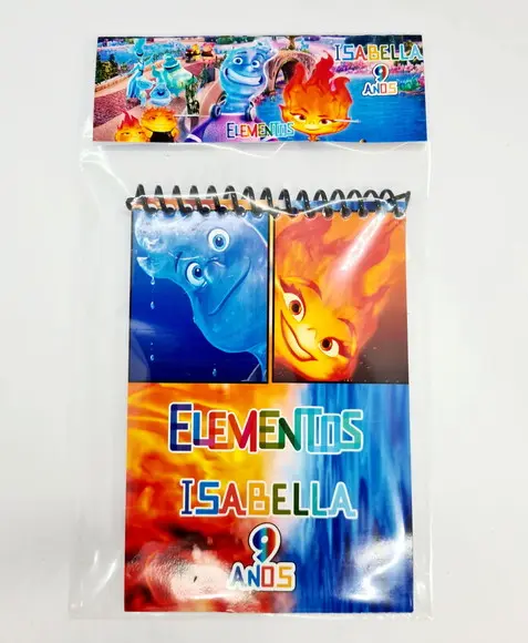 Bloquinho Elementos Disney