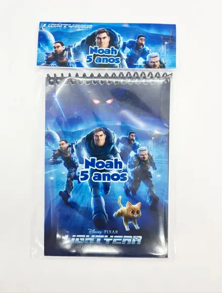Bloquinho Personalizado Buzz Lightyear