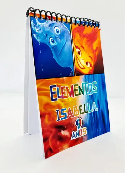 Bloquinho Elementos Disney