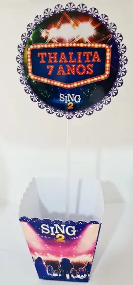 Cachepo Sing 2 - Centro de Mesa Sing 2