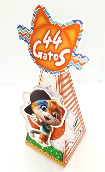 Caixa Cone 44 Gatos
