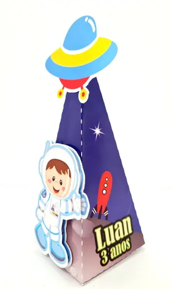 Caixa Cone Astronauta