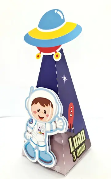 Caixa Cone Astronauta