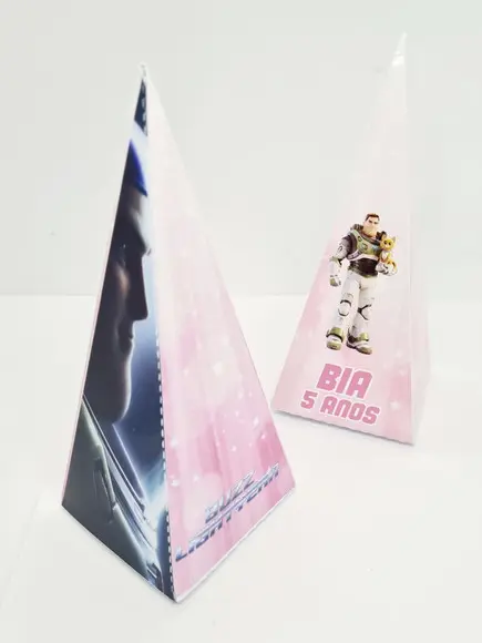 Caixa Cone Buzz Lightyear 2022 Rosa