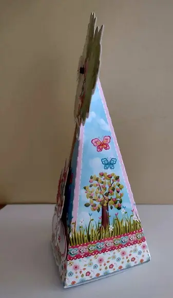 Caixa Cone Corujinha