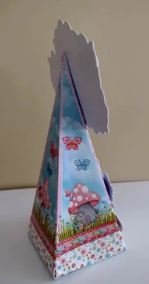 Caixa Cone Corujinha