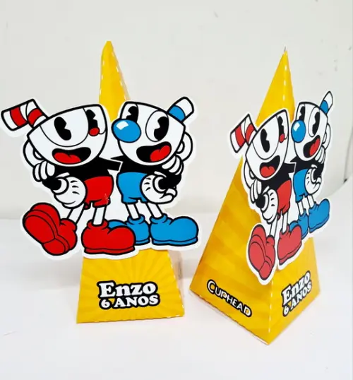 Caixa Cone Cuphead