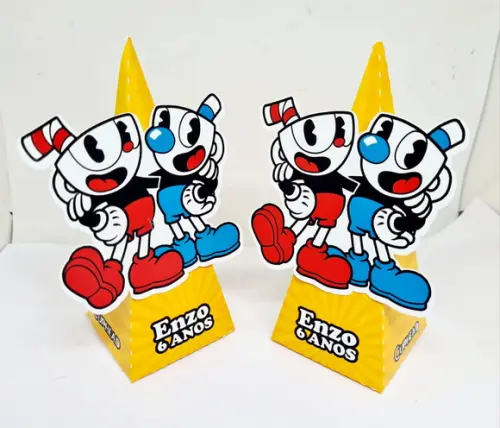 Caixa Cone Cuphead