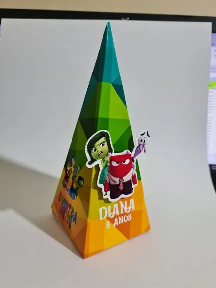 Caixa Cone Divertidamente 2