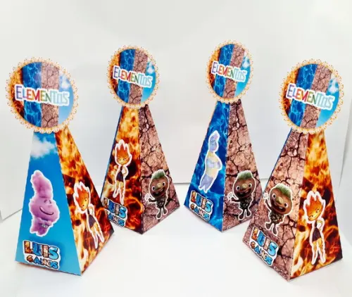 Caixa Cone Elementos - Promo