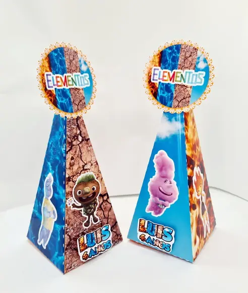 Caixa Cone Elementos - Promo
