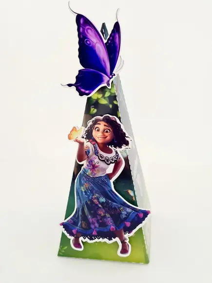 Caixa Cone Encanto Disney - Pirâmide Encanto Disney
