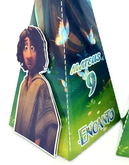 Caixa Cone Encanto Disney com Bruno Madrigal