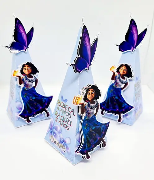 Caixa Cone Encanto Disney Mirabel