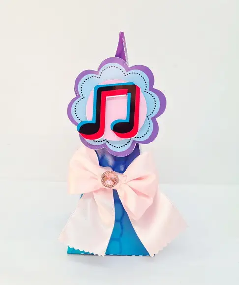 Caixa Cone Especial Tik Tok