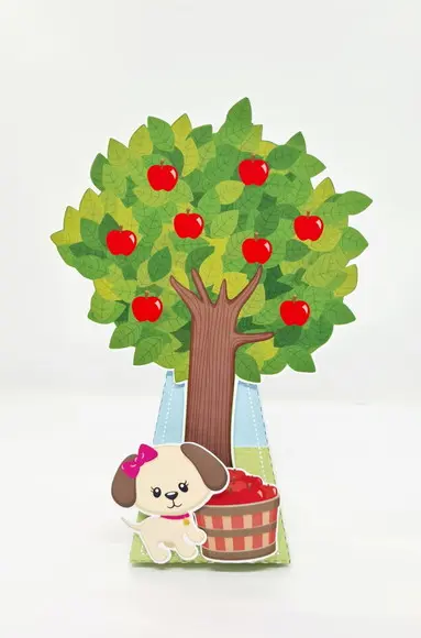 Caixa Cone Fazendinha Rosa