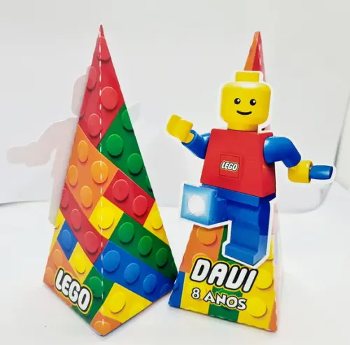 Caixa Cone Lego