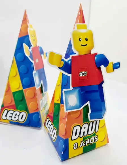 Caixa Cone Lego